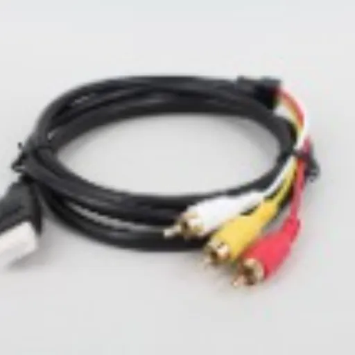 HDMI Male To 3 RCA Audio Video AV Cable Cord Adapter(23252702) - Image 2