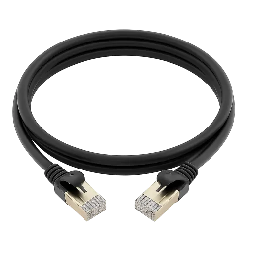 Cat 7 Cables – Shielded design, supports higher frequencies for professional setups-512x512